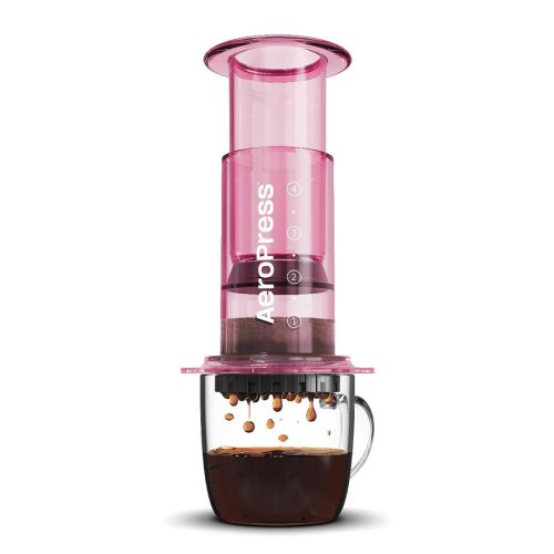 AeroPress Clear kávékészítő, Pink