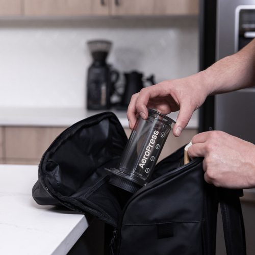 AeroPress Clear kávékészítő, Fekete
