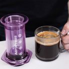 AeroPress Clear kávékészítő, Lila