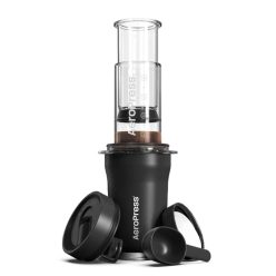 AeroPress Go Plus utazó kávéfőző szett, fekete 