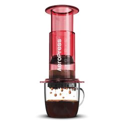 AeroPress Clear kávékészítő, Piros