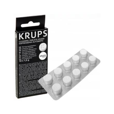 KRUPS XS3000 tisztító tabletta automata kávéfőzőkhöz