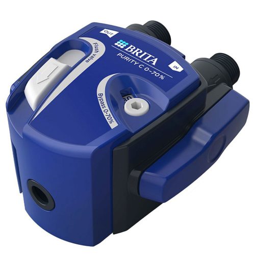 Brita PURITY C szűrőfej 0-70% állítható bypass, fali konzollal