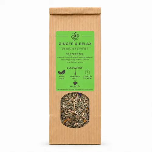 Ginger & Relax gyömbéres herbatea keverék 50g