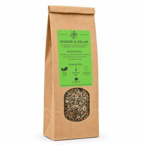 Ginger & Relax gyömbéres herbatea keverék 50g