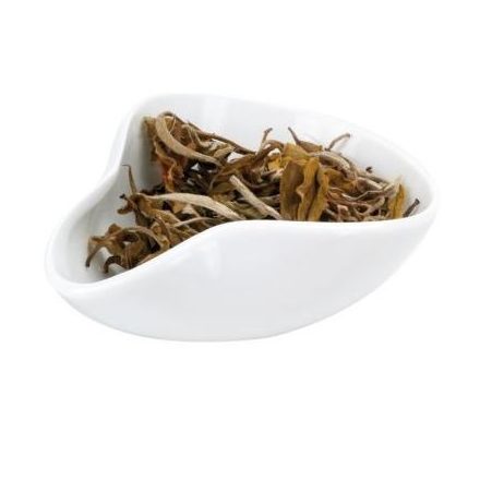 Porcelán 'Cha He' - Tea Bemutató Edény (fehér)