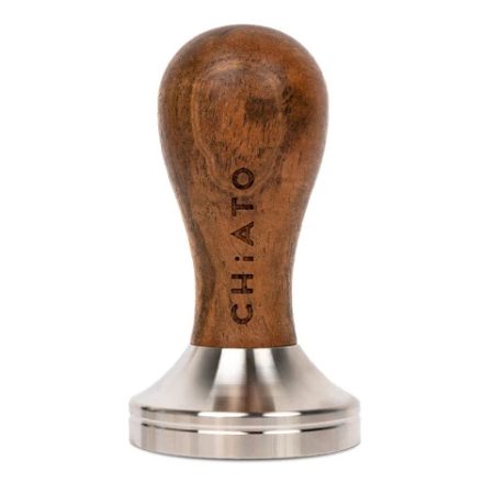 CHiATO kávétömörítő tamper fa nyéllel 51mm