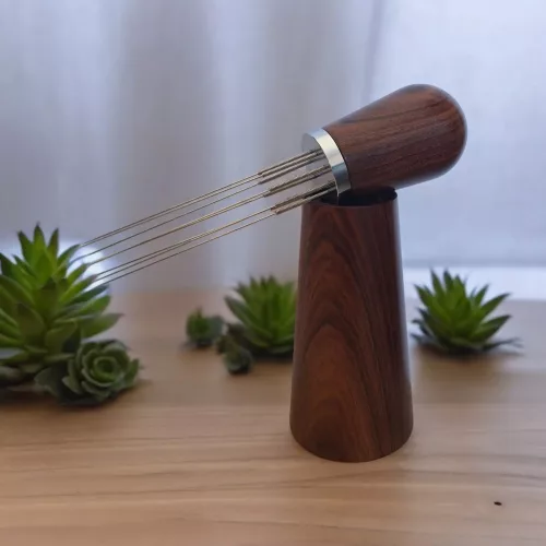 WDT Tűs őrlemény keverő disztribútor, rosewood (8 db tű)