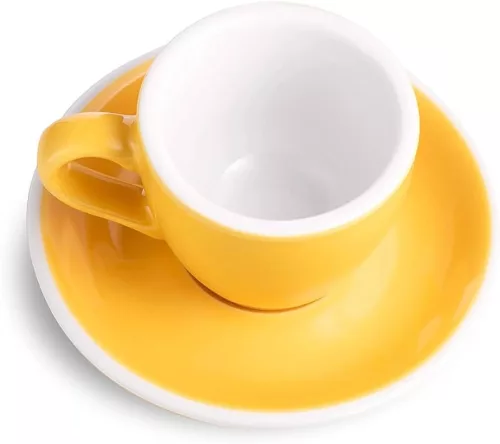 Loveramics Egg Espresso csésze  + csészealj 80ml, sárga