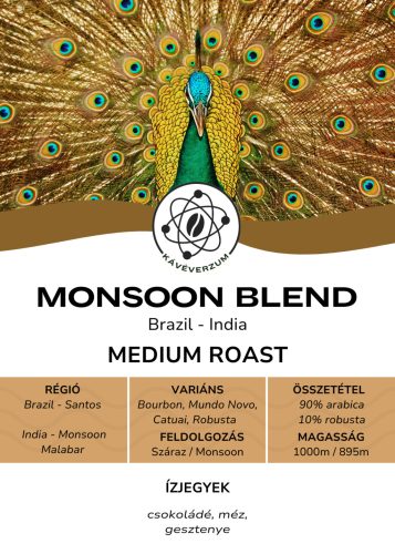 Monsoon blend szemes kávé 250g