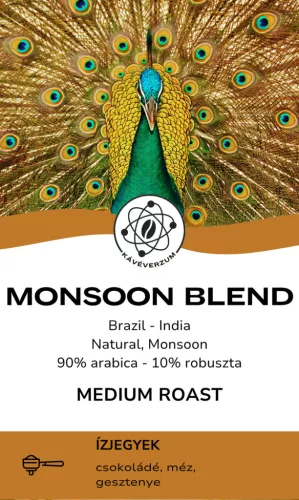 Monsoon blend szemes kávé 500g