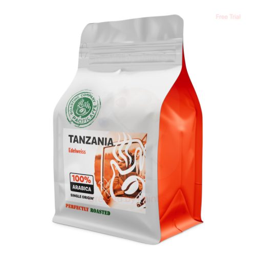 Pacificaffe Tanzania Edelweiss szemes kávé 250g