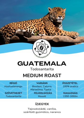 Guatemala Todosantarita szemes kávé 500g