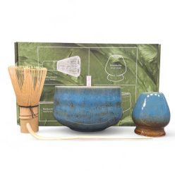 Maru Matcha készítő készlet 4db-os, kék