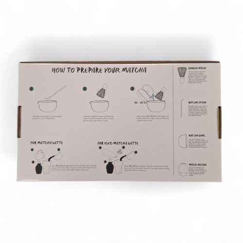 Maru Matcha készítő készlet 4db-os, kék