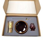 Maru Matcha készítő készlet 4db-os, barna