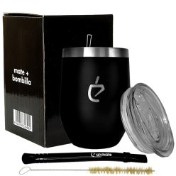 Un Mate NEGRO Yerba Maté szett 
