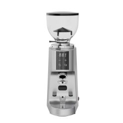   AVX CG301 Plasma 64mm síktárcsás kávéőrlő pumpás babtartállyal, ezüst