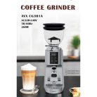 AVX CG301 Plasma 64mm síktárcsás kávéőrlő pumpás babtartállyal, ezüst
