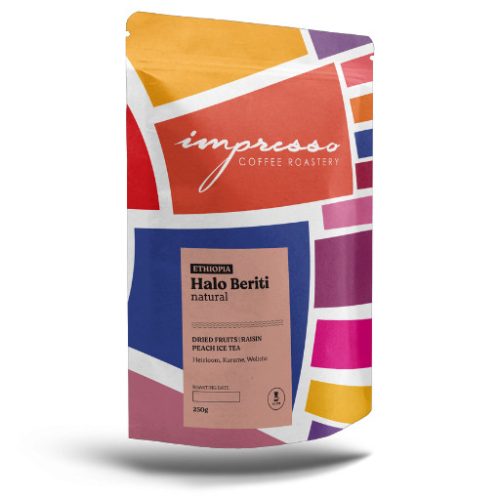 Impresso Ethiopia Halo Beriti Speciality szemes kávé 250g (filter)