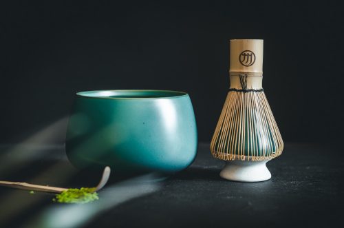 M Matcha készítő szett  díszdobozban - zöld