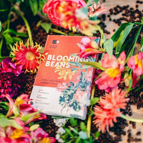 Hi New Beans - Blooming Beans – NICARAGUA Art & Coffee Series Limitált kiadású specialty kávé 100g 