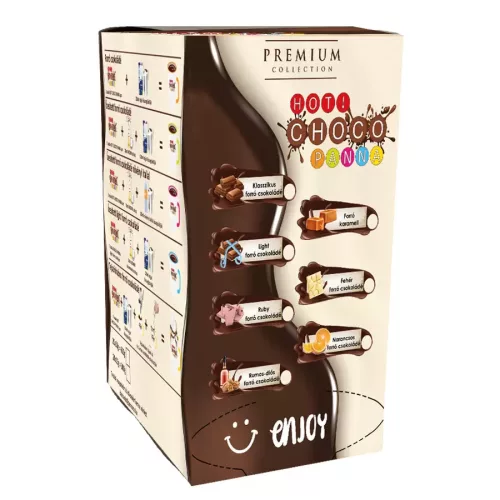 CHOCO PANNA Rumos-diós forró csoki 20×30g