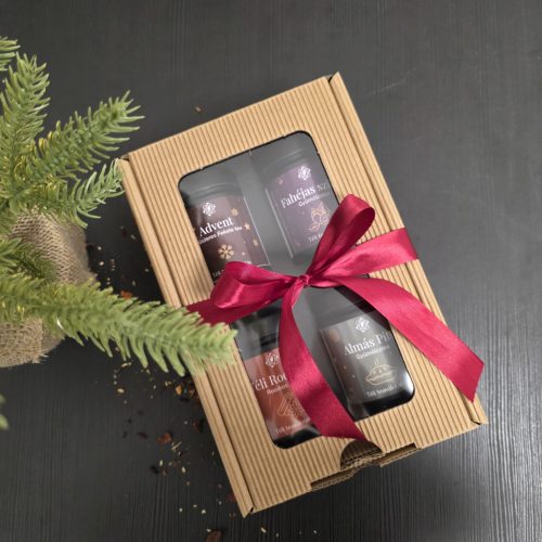 Téli teaválogatás adjándék dobozban