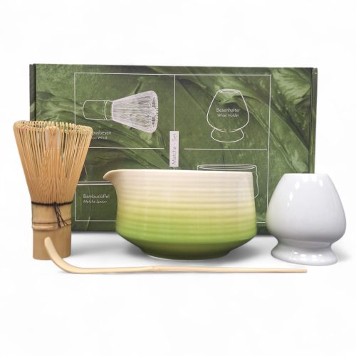 Shizuku Matcha készítő készlet 4db-os, matcha latte