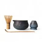 Shizuku Matcha készítő készlet 4db-os, blue mountain