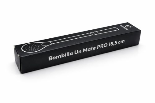 Un Mate PRO Bombilla 18,5 cm, rozsdamentes acél