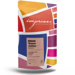 Impresso Colombia Manos Juntas szemes kávé 250g (espresso)