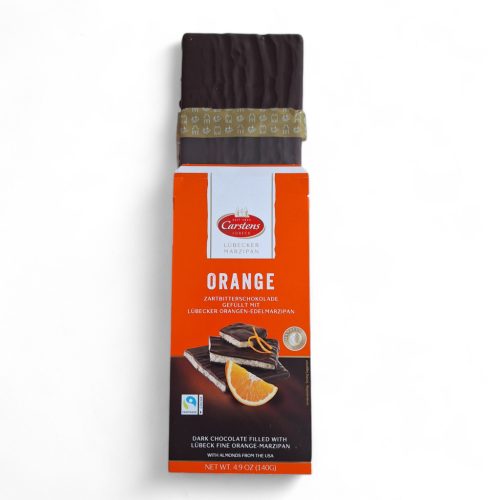 Carstens Narancsos-marcipános étcsokoládé 140g