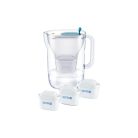 Brita Style vízszűrő kancsó 2,4L LED, kék  + 3db Maxrta vízszűrő patron