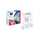 Brita Style vízszűrő kancsó 2,4L LED, kék  + 3db Maxrta vízszűrő patron