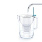 Brita Style vízszűrő kancsó 2,4L LED, kék  + 3db Maxrta vízszűrő patron