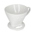 Melitta 1x4 porcelán dripper, csepegtetős kávékészítő, fehér