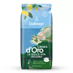   Dallmayr Crema d’Oro La Dolce Vita Leggero szemes kávé, 1kg – limitált nyári kiadás