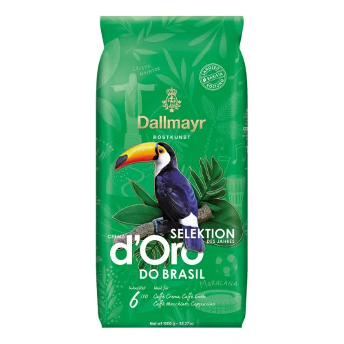 Dallmayr Crema d'Oro DO BRASIL szemes kávé 1kg 2025-ös válogatás