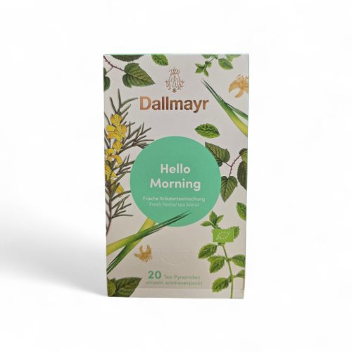 Dallmayr Helló Reggel wellness tea 20db (teapiramis)