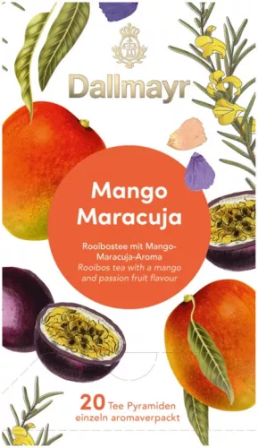 Dallmayr Mango - Maracuja Rooibos tea 20db (teapiramis)