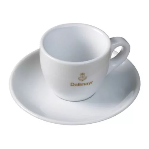 Dallmayr Eszpresszó csésze + alátét 80ml, fehér 