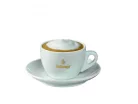 Dallmayr Cappuccino csésze + alátét 190ml, fehér 