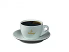 Dallmayr Cappuccino csésze + alátét 190ml, fehér 