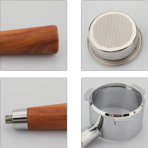 Sage kompatibilis nyitott szűrőkar 54mm, Basic, vörösfenyő nyéllel