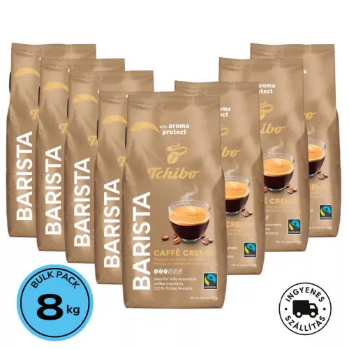 Tchibo Barista Caffé crema szemes kávé 8x1kg