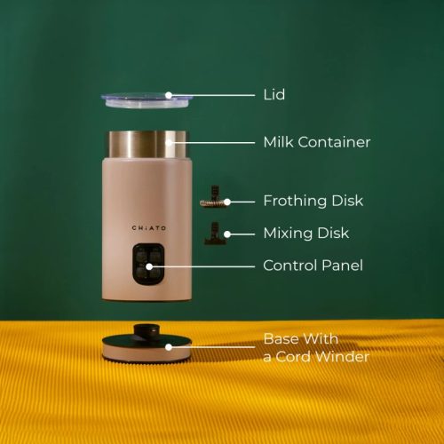 CHiATO milkPLAY automata tejhabosító, krém