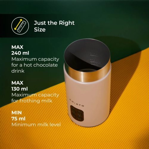 CHiATO milkPLAY automata tejhabosító, krém