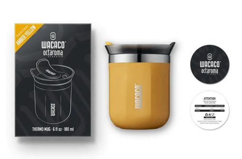 Wacaco Octaroma Classico termobögre 180ml, Borostyánsárga