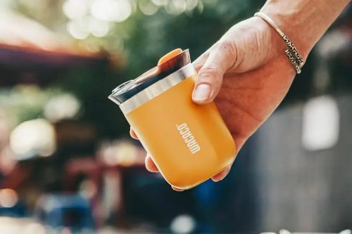 Wacaco Octaroma Classico termobögre 180ml, Borostyánsárga